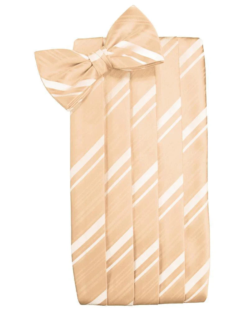 Kids Striped Satin Cummerbund