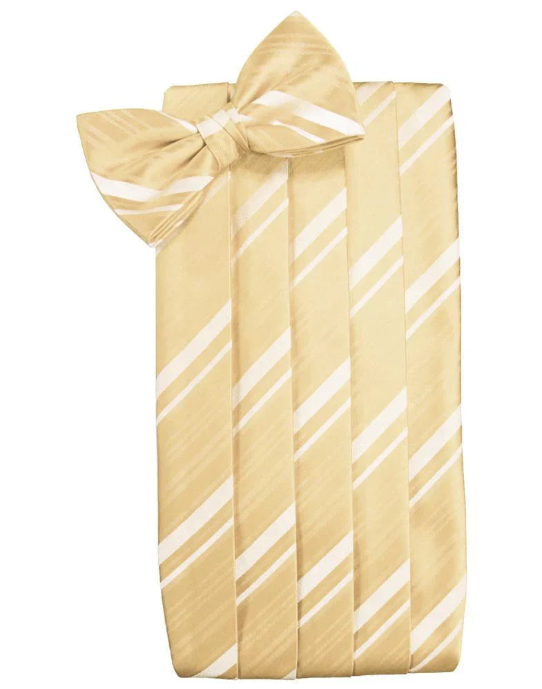 Kids Striped Satin Cummerbund