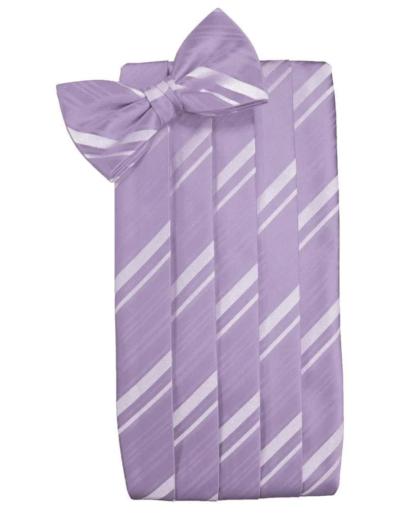 Kids Striped Satin Cummerbund