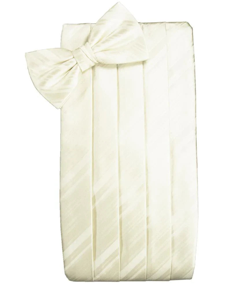 Kids Striped Satin Cummerbund