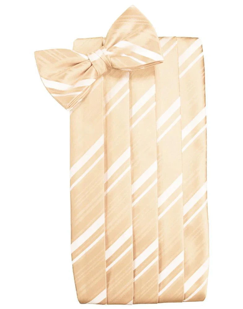 Kids Striped Satin Cummerbund
