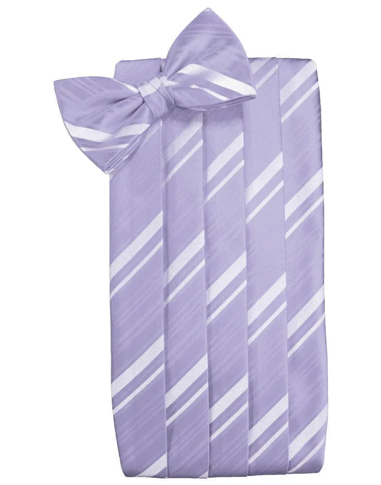 Kids Striped Satin Cummerbund