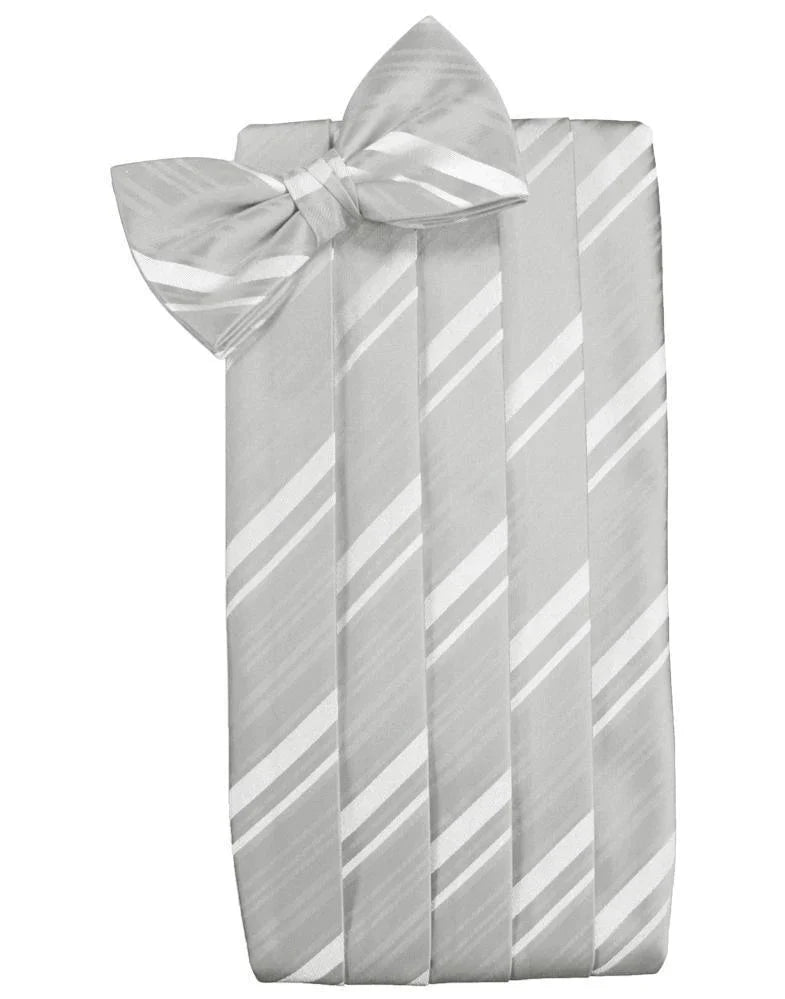 Kids Striped Satin Cummerbund