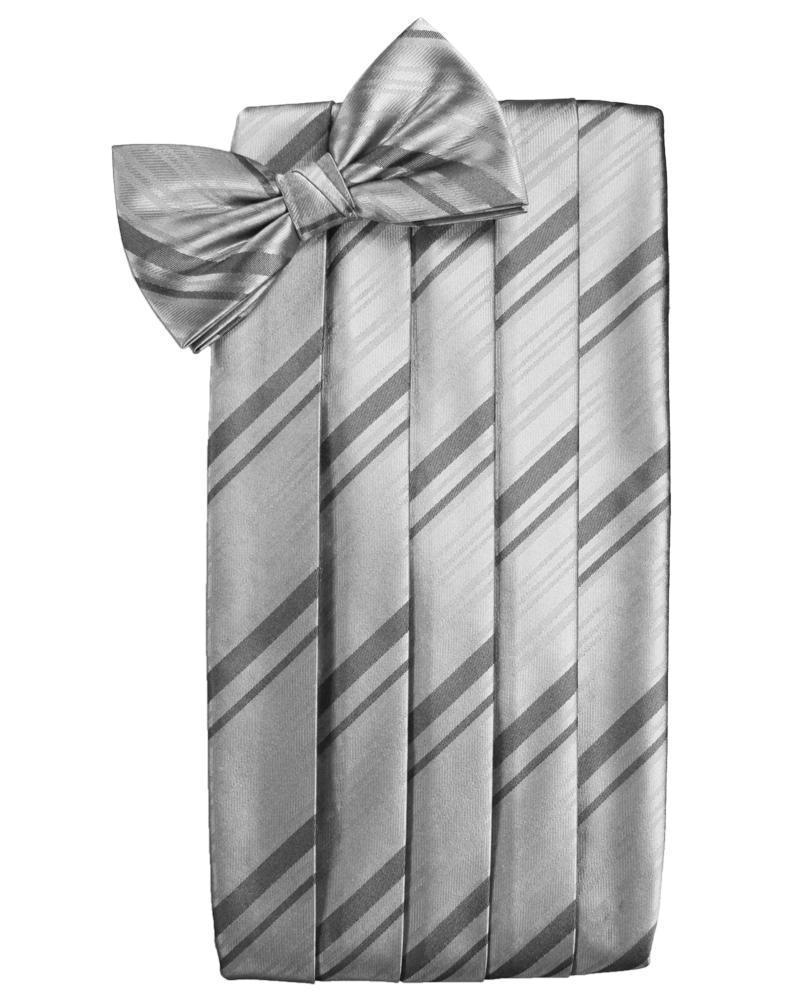 Kids Striped Satin Cummerbund